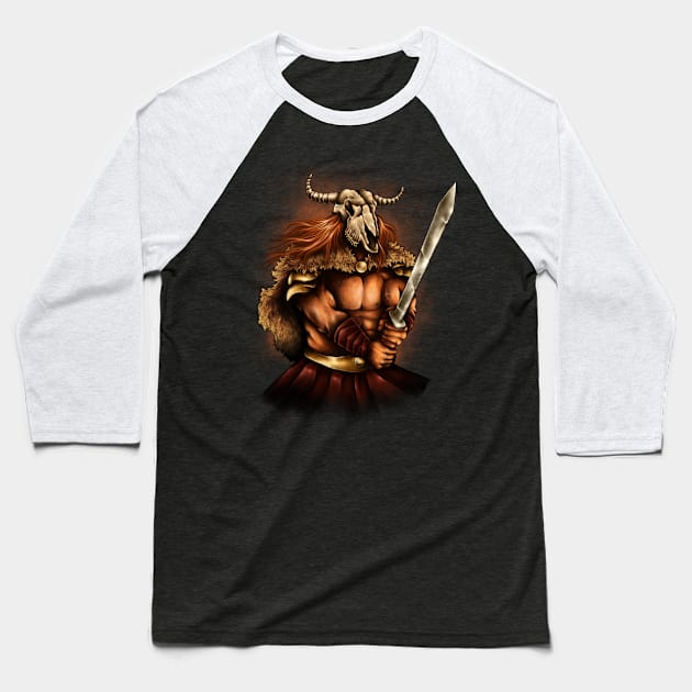 Battle For Honor Baseball T-Shirt by DesignedByFreaks